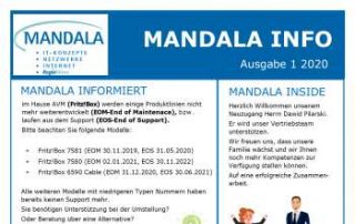 Mandala Info 1. Quartal 2020