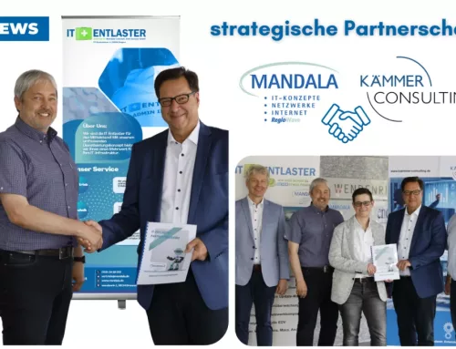 Neuer starker Partner im IT-Entlaster Team