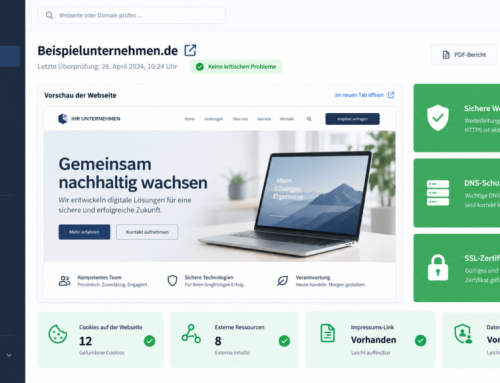 Kostenfreier Website-Check
